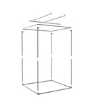 RoyalRoom® Classic 2.0 C150 150x150x200cm namiot do uprawy roślin