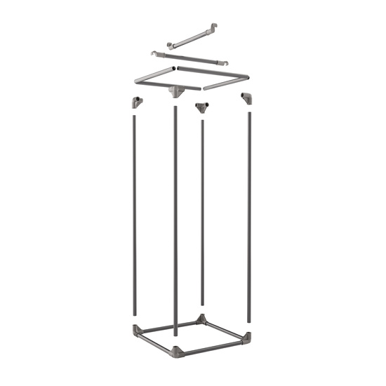 RoyalRoom® Classic 2.0 C50 50x50x120cm namiot do uprawy roślin