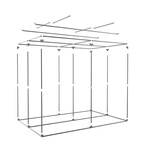 RoyalRoom® Classic 2.0 C300SL 300x200x200cm namiot do uprawy roślin
