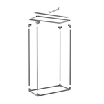 RoyalRoom® Classic 2.0 C80S 80x40x120cm namiot do uprawy roślin