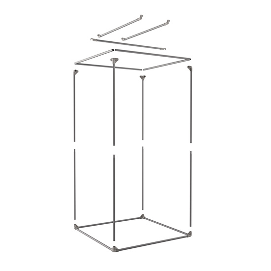 RoyalRoom® Classic 2.0 C120 120x120x200cm namiot do uprawy roślin