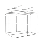 RoyalRoom® Classic 2.0 C300 300x300x200cm namiot do uprawy roślin