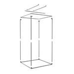 RoyalRoom® Classic 2.0 C120 120x120x200cm namiot do uprawy roślin