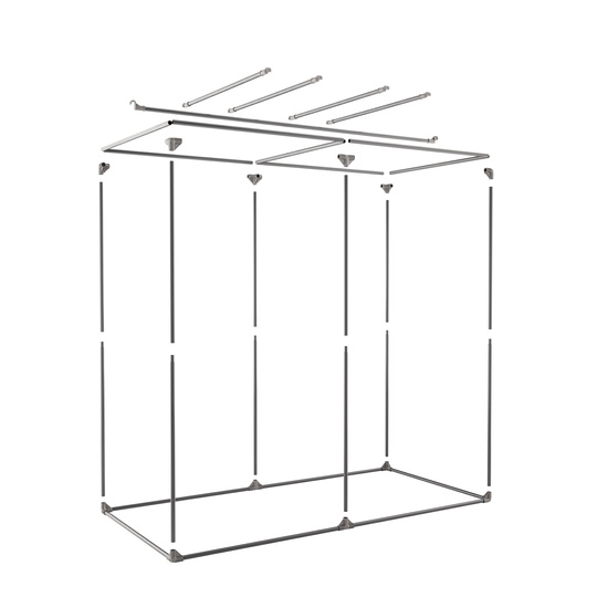 RoyalRoom® Classic 2.0 C240S 240x120x200cm namiot do uprawy roślin