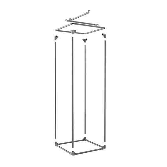 RoyalRoom® Classic 2.0 C60 60x60x160cm namiot do uprawy roślin